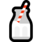 Glass of Milk emoji on Microsoft